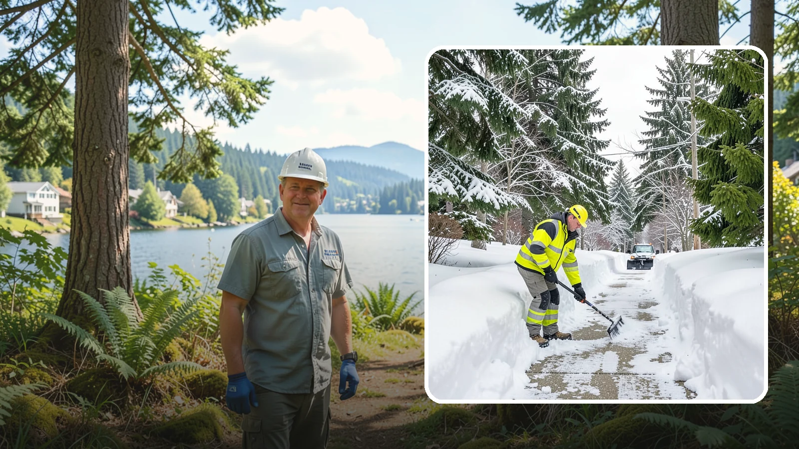 Steps Snow Removal in Milton, King County, WA - We clear exterior stairs so the highest-risk surfaces on your property stay safe with every step.