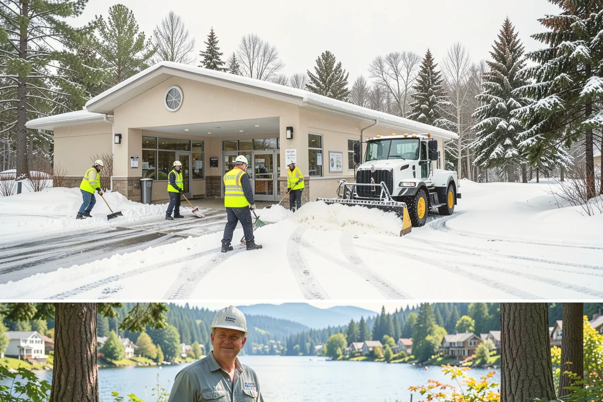 Steps Snow Removal in Milton, King County, WA - Get on our list by late November so your stairs are safe from the first hard freeze of the season.