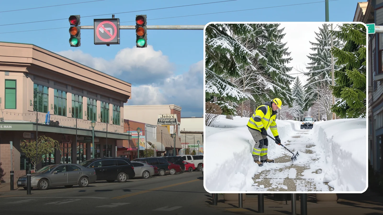 Steps Snow Removal in Monroe, Snohomish County, WA - We clear exterior stairs so the highest-risk surfaces on your property stay safe with every step.