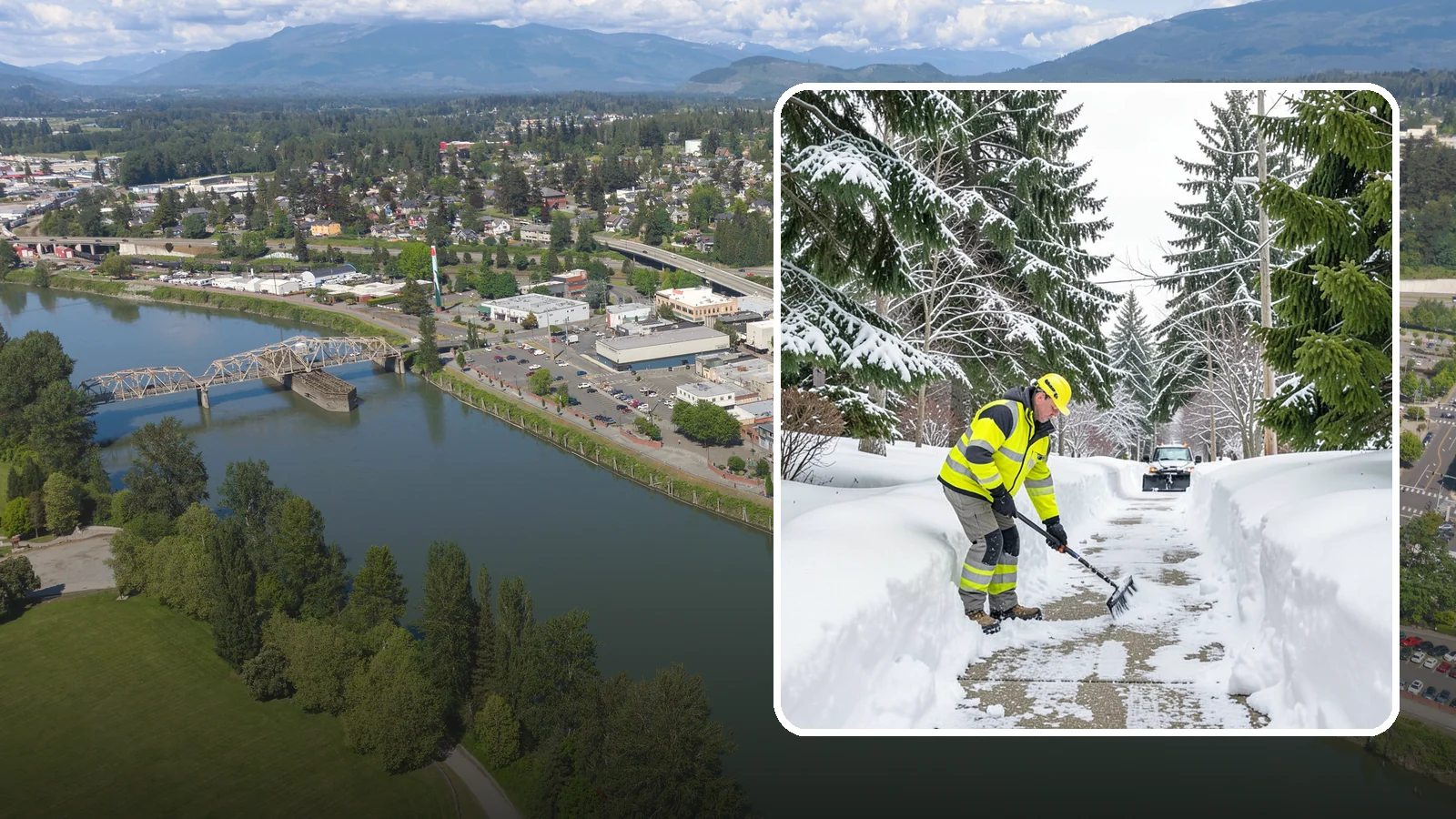 Steps Snow Removal in Mount Vernon, Skagit County, WA - We clear exterior stairs so the highest-risk surfaces on your property stay safe with every step.