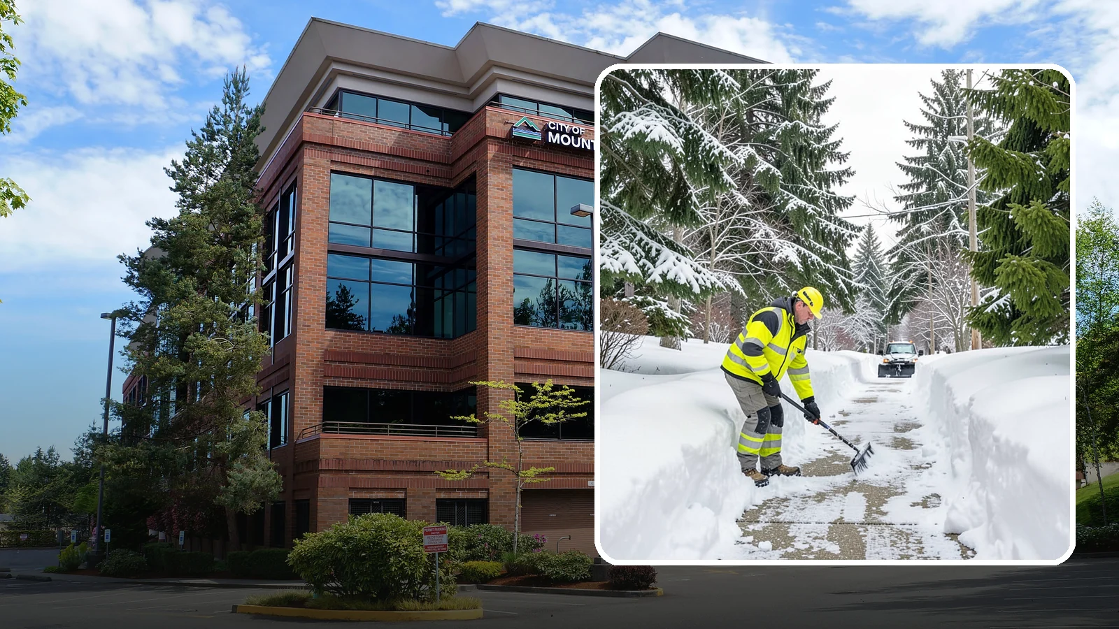 Steps Snow Removal in Mountlake Terrace, Snohomish County, WA - We clear exterior stairs so the highest-risk surfaces on your property stay safe with every step.
