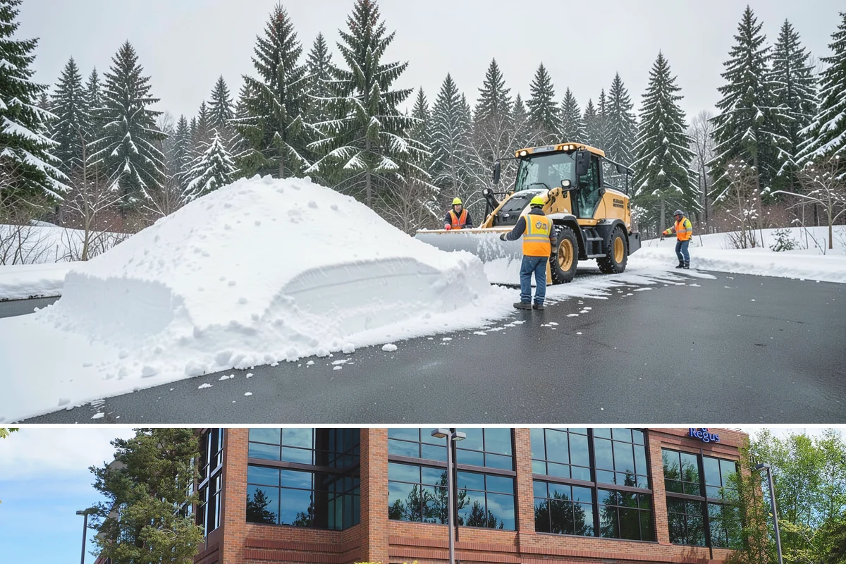 Steps Snow Removal in Mountlake Terrace, Snohomish County, WA - Get on our list by late November so your stairs are safe from the first hard freeze of the season.