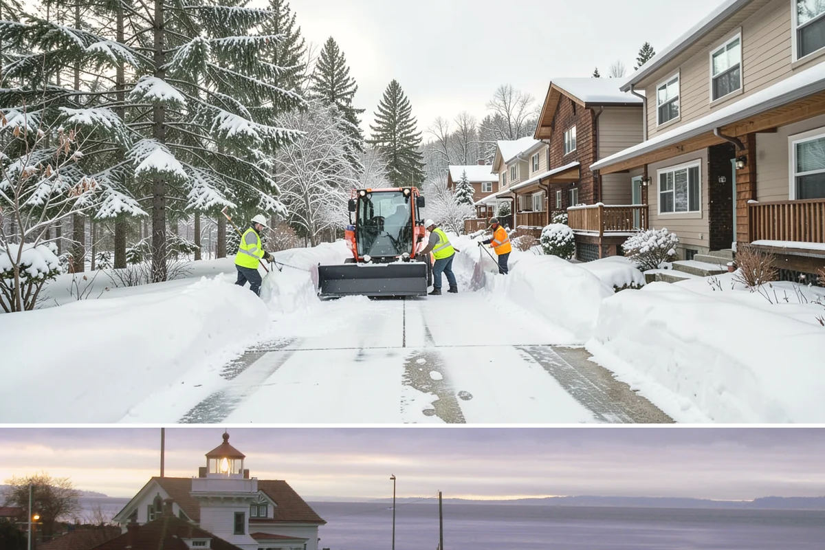 Steps Snow Removal in Mukilteo, Snohomish County, WA - Get on our list by late November so your stairs are safe from the first hard freeze of the season.