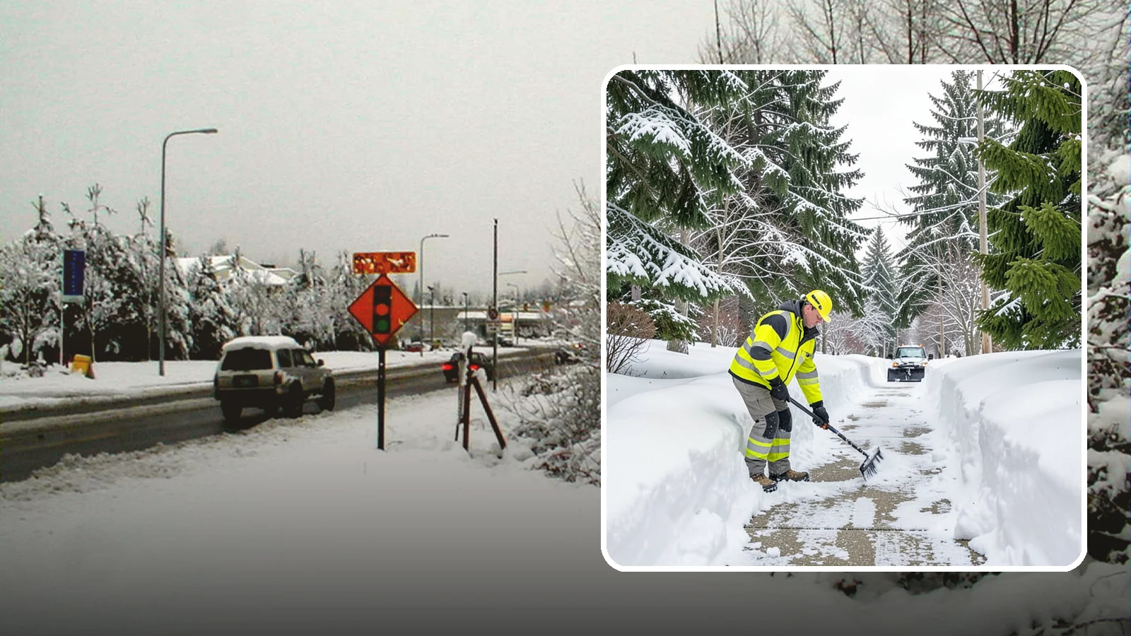 Steps Snow Removal in Newcastle, King County, WA - We clear exterior stairs so the highest-risk surfaces on your property stay safe with every step.