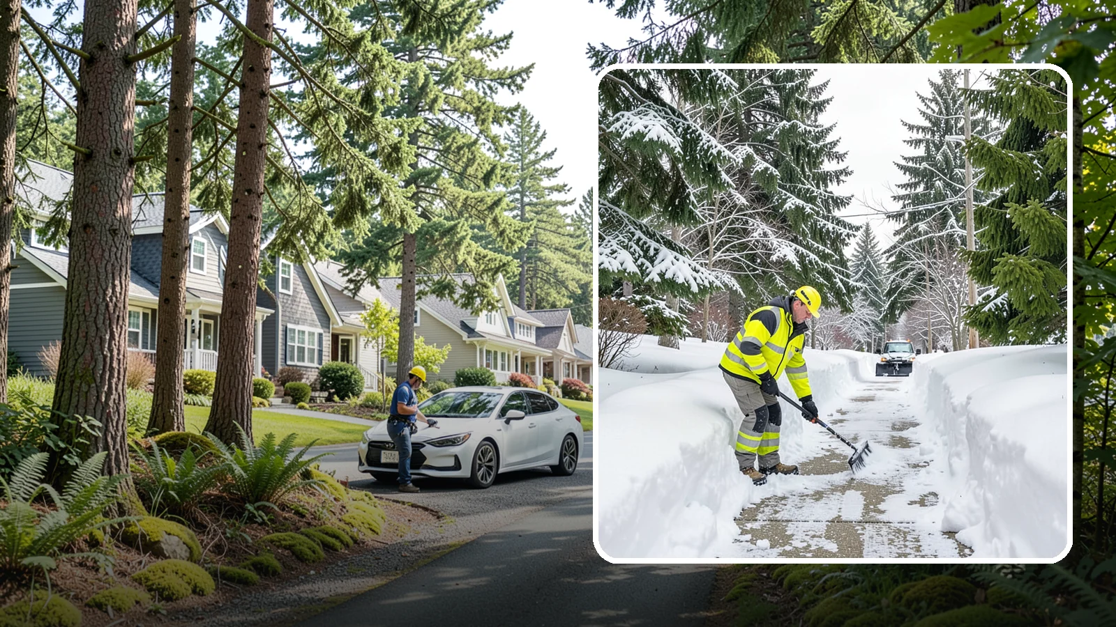 Steps Snow Removal in Normandy Park, King County, WA - We clear exterior stairs so the highest-risk surfaces on your property stay safe with every step.
