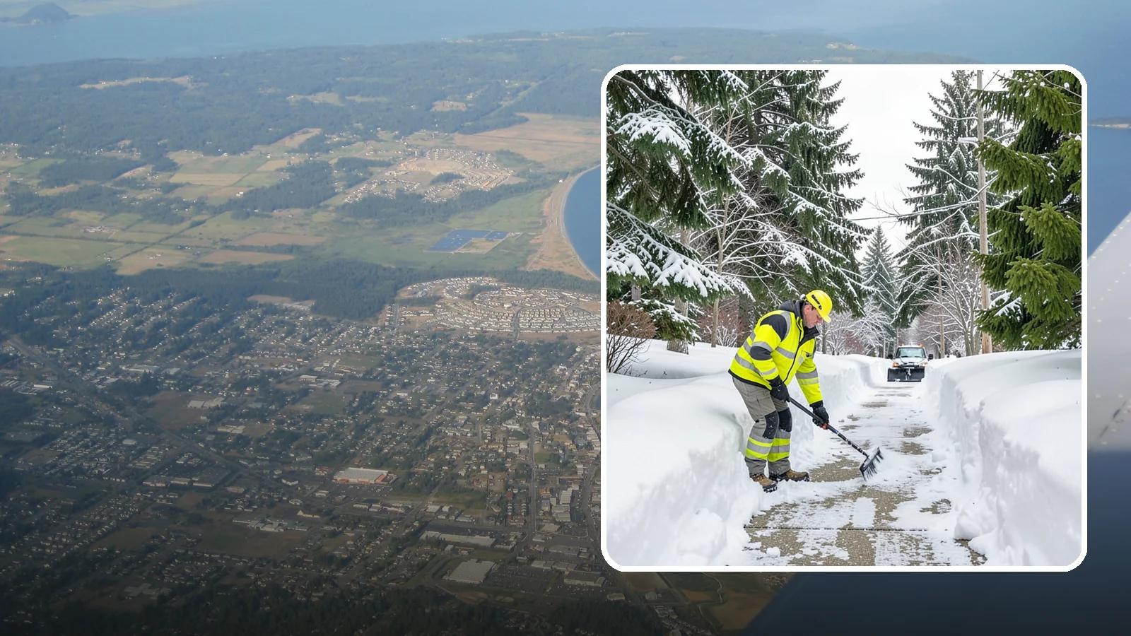 Steps Snow Removal in Oak Harbor, Island County, WA - We clear exterior stairs so the highest-risk surfaces on your property stay safe with every step.