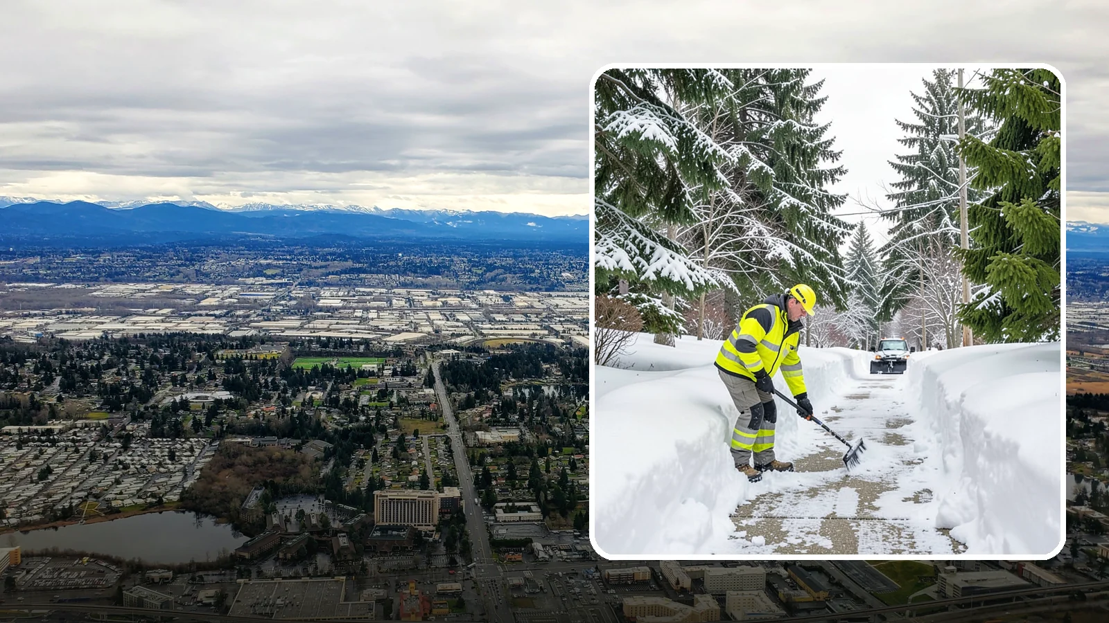 Steps Snow Removal in SeaTac, King County, WA - We clear exterior stairs so the highest-risk surfaces on your property stay safe with every step.
