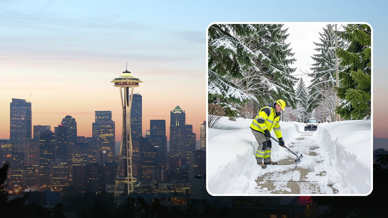 Steps Snow Removal in Seattle, King County, WA - We clear exterior stairs so the highest-risk surfaces on your property stay safe with every step.
