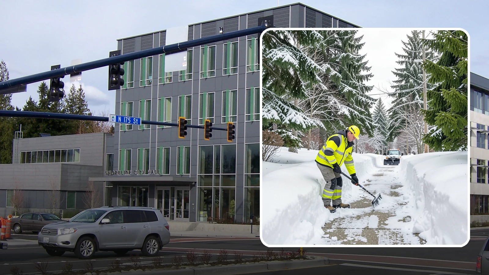 Steps Snow Removal in Shoreline, King County, WA - We clear exterior stairs so the highest-risk surfaces on your property stay safe with every step.