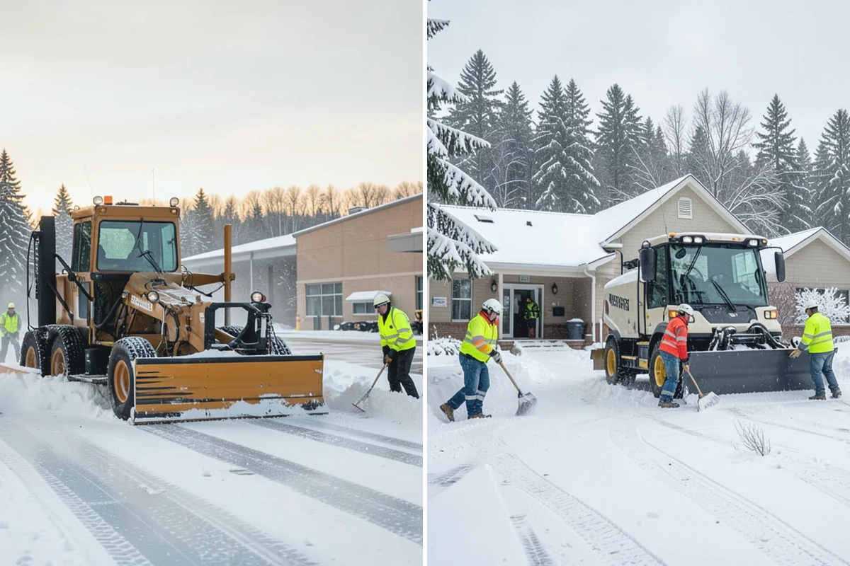 Steps Snow Removal in Skykomish, King County, WA - We count the treads and note the step material