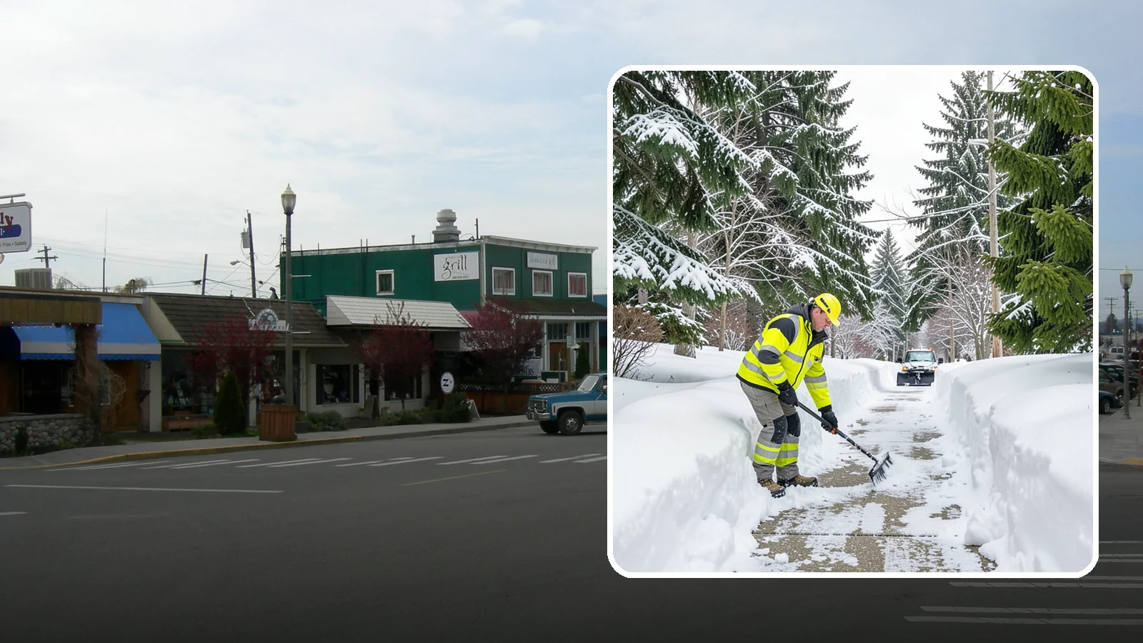 Steps Snow Removal in Stanwood, Snohomish County, WA - We clear exterior stairs so the highest-risk surfaces on your property stay safe with every step.