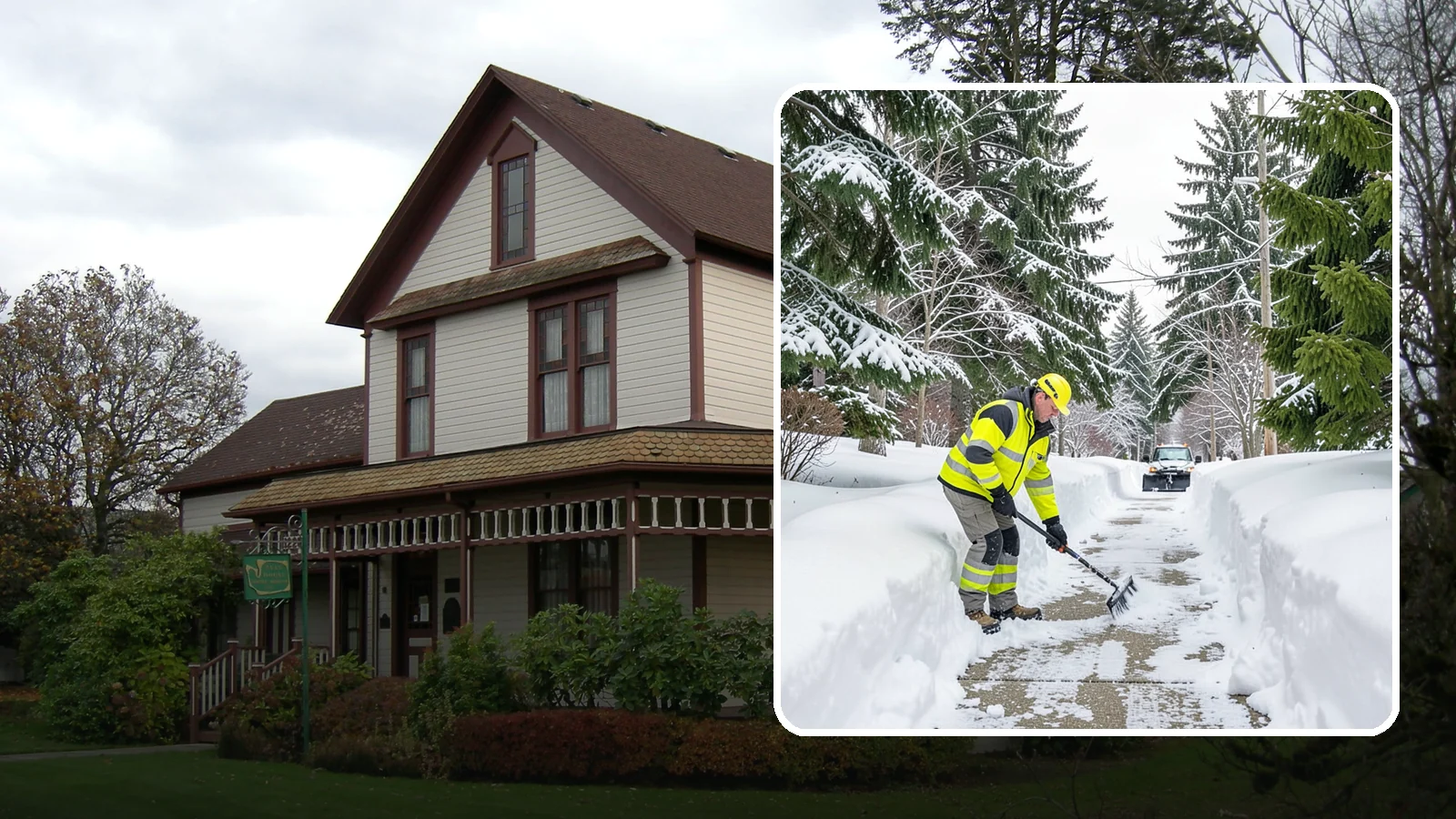 Steps Snow Removal in Sumner, Pierce County, WA - We clear exterior stairs so the highest-risk surfaces on your property stay safe with every step.