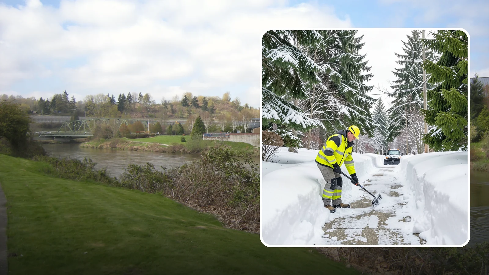 Steps Snow Removal in Tukwila, King County, WA - We clear exterior stairs so the highest-risk surfaces on your property stay safe with every step.