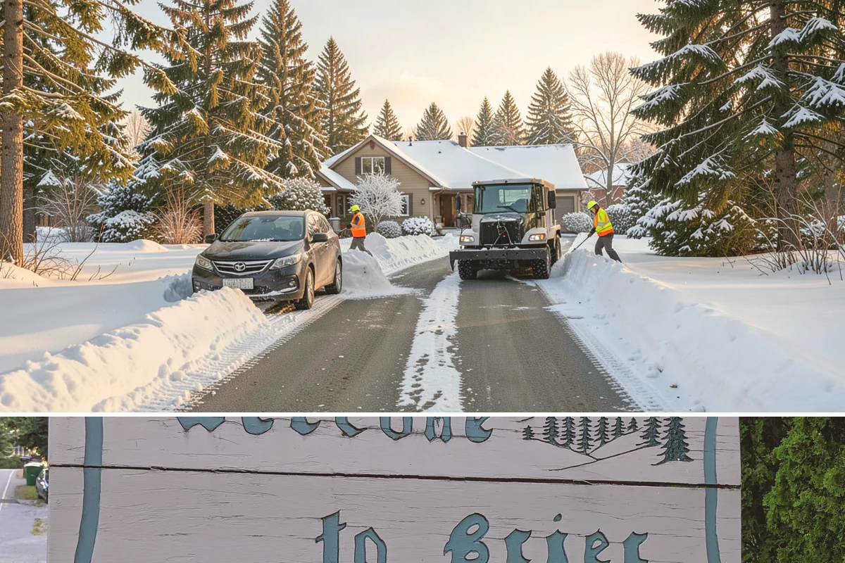 Strip Mall Snow Removal in Brier, Snohomish County, WA - Strip malls need coverage December through February during lowland snow and ice days.