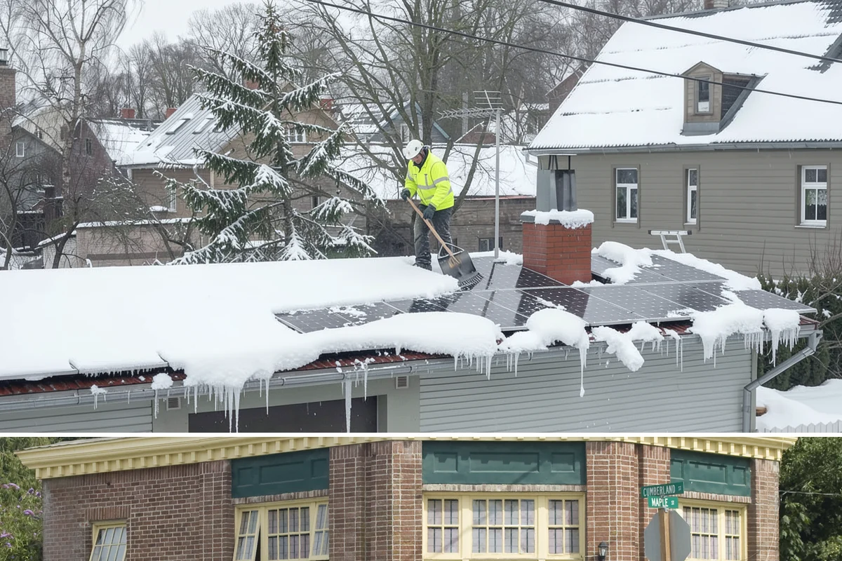 Strip Mall Snow Removal in Hamilton, Skagit County, WA - Strip malls need coverage December through February during lowland snow and ice days.