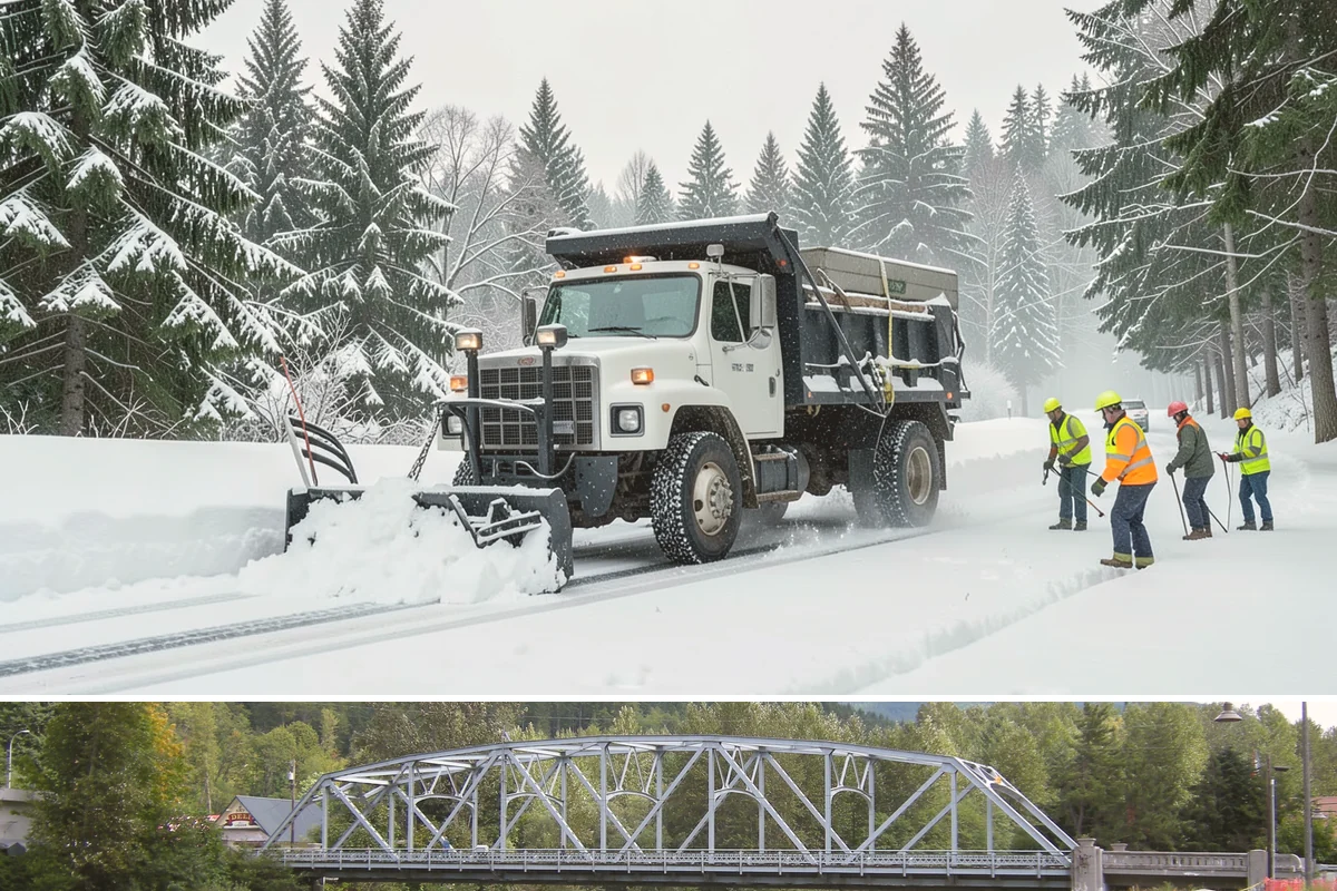 Strip Mall Snow Removal in Skykomish, King County, WA - Strip malls need coverage December through February during lowland snow and ice days.