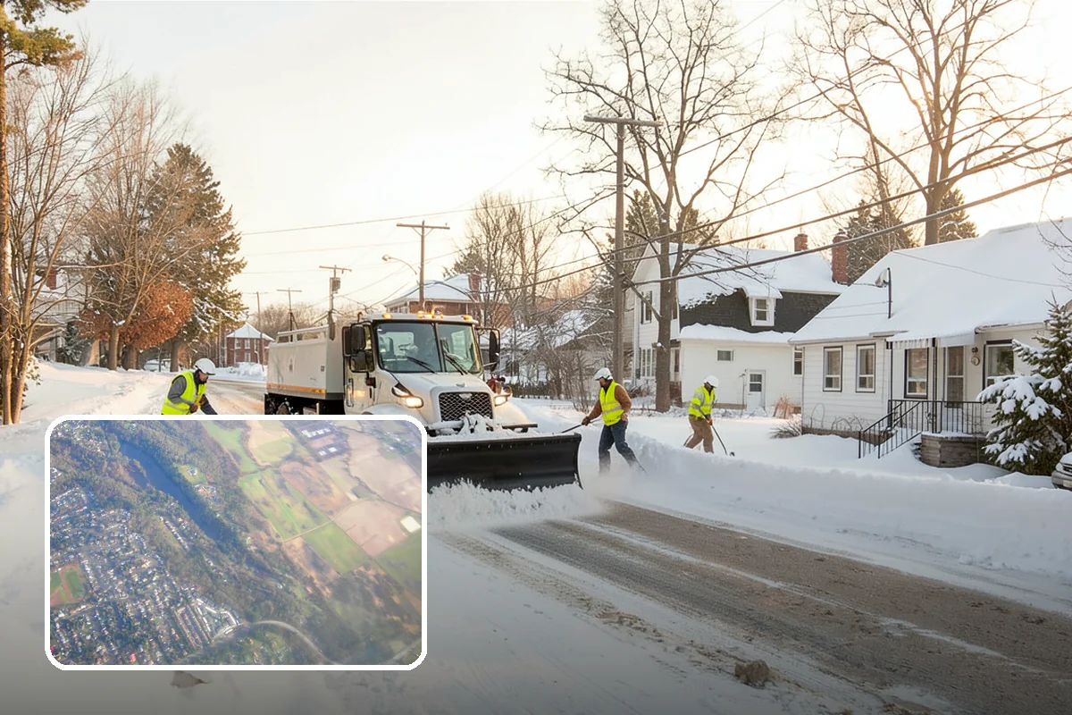 Townhome Snow Removal in Algona, King County, WA - Coordinates clearing across shared driveways and entries