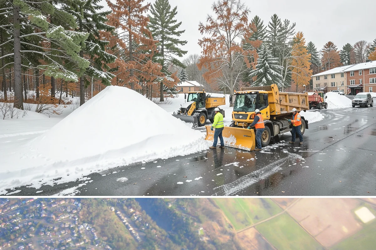 Townhome Snow Removal in Algona, King County, WA - Townhome clusters need prompt clearing with each lowland snowfall and follow-up treatment through the freeze-thaw days that...