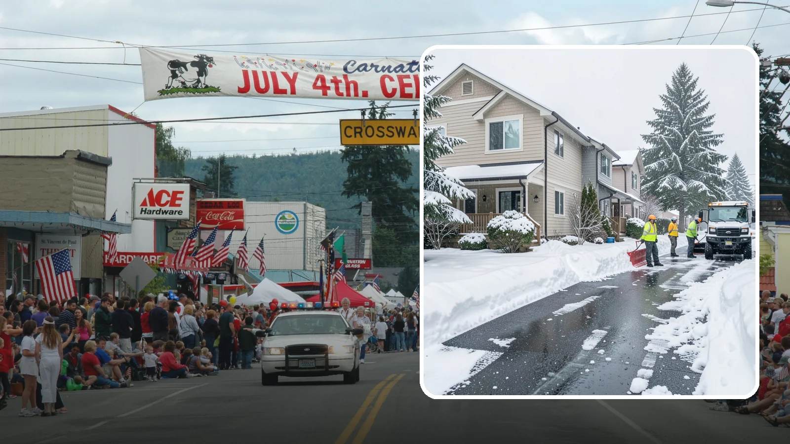 Townhome Snow Removal in Carnation, King County, WA - We clear driveways, shared entries, and walkways for Western Washington townhomes where tight lots and shared access demand...