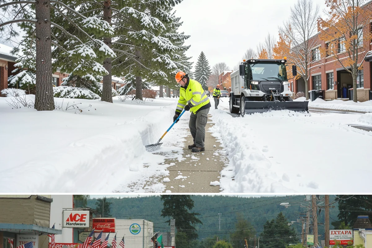 Townhome Snow Removal in Carnation, King County, WA - Townhome clusters need prompt clearing with each lowland snowfall and follow-up treatment through the freeze-thaw days that...