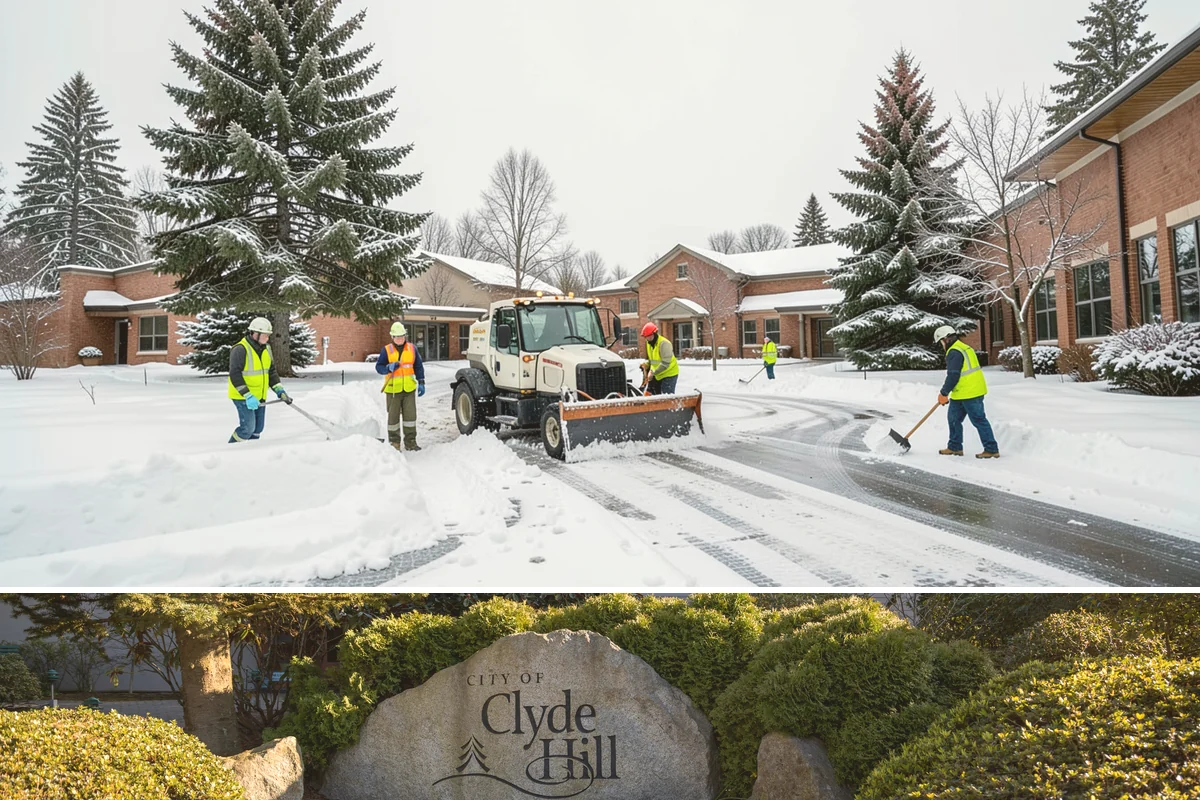 Townhome Snow Removal in Clyde Hill, King County, WA - Townhome clusters need prompt clearing with each lowland snowfall and follow-up treatment through the freeze-thaw days that...