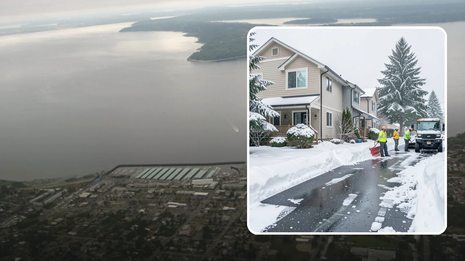 Townhome Snow Removal in Des Moines, King County, WA - We clear driveways, shared entries, and walkways for Western Washington townhomes where tight lots and shared access demand...