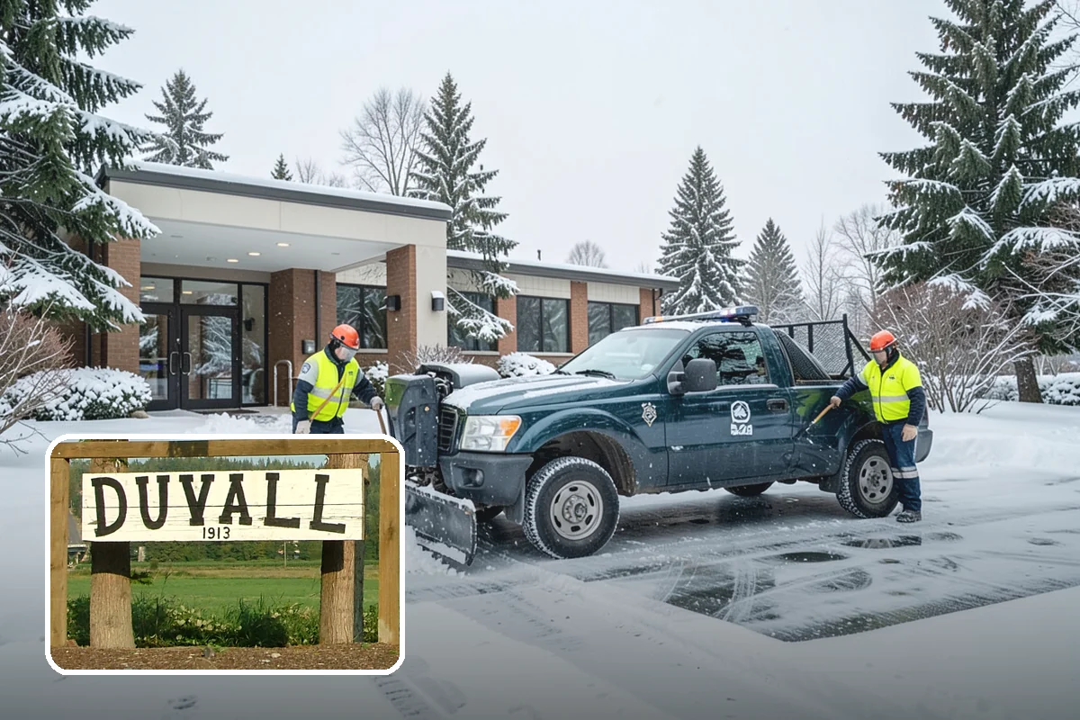 Townhome Snow Removal in Duvall, King County, WA - Coordinates clearing across shared driveways and entries