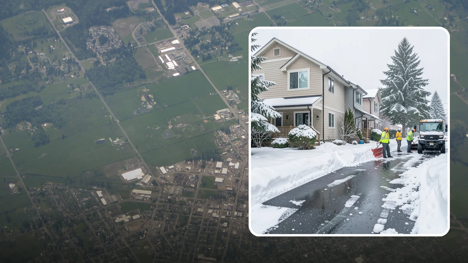Townhome Snow Removal in Enumclaw, King County, WA - We clear driveways, shared entries, and walkways for Western Washington townhomes where tight lots and shared access demand...