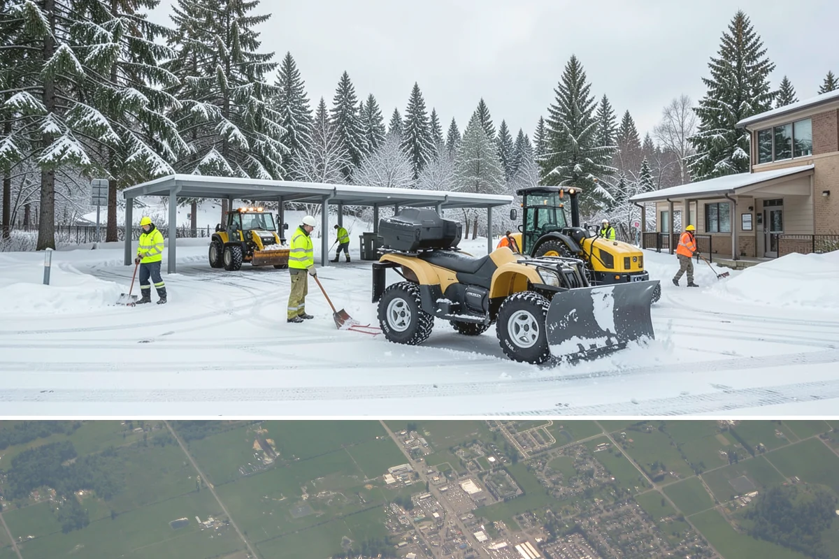 Townhome Snow Removal in Enumclaw, King County, WA - Townhome clusters need prompt clearing with each lowland snowfall and follow-up treatment through the freeze-thaw days that...