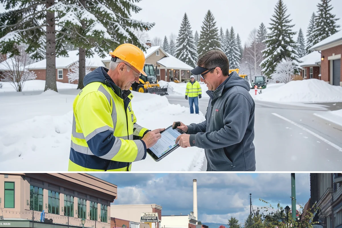 Townhome Snow Removal in Monroe, Snohomish County, WA - Townhome clusters need prompt clearing with each lowland snowfall and follow-up treatment through the freeze-thaw days that...