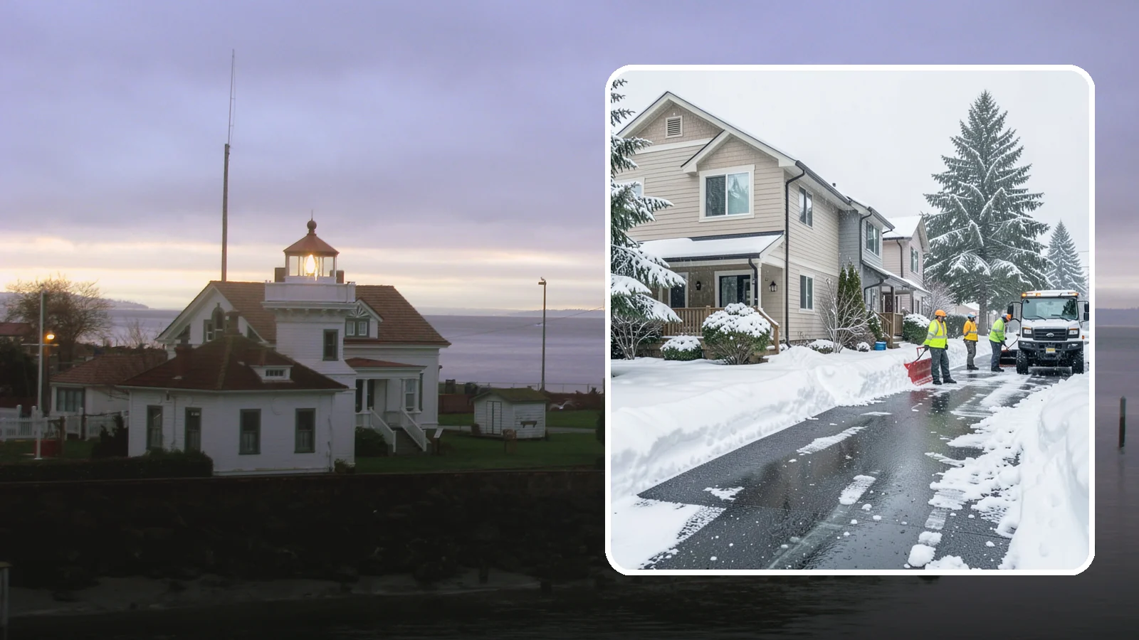 Townhome Snow Removal in Mukilteo, Snohomish County, WA - We clear driveways, shared entries, and walkways for Western Washington townhomes where tight lots and shared access demand...