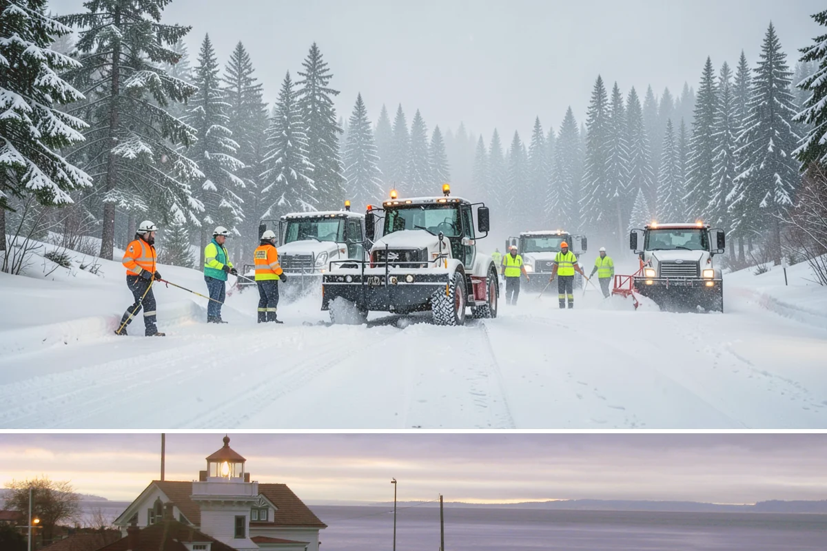 Townhome Snow Removal in Mukilteo, Snohomish County, WA - Townhome clusters need prompt clearing with each lowland snowfall and follow-up treatment through the freeze-thaw days that...