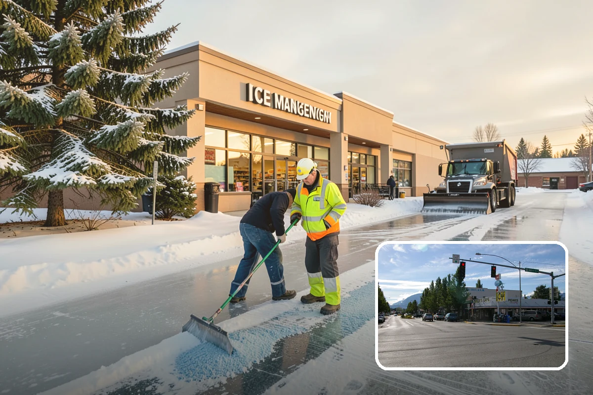 Townhome Snow Removal in North Bend, King County, WA - Coordinates clearing across shared driveways and entries