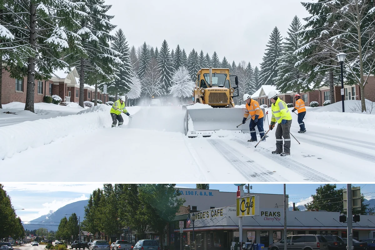 Townhome Snow Removal in North Bend, King County, WA - Townhome clusters need prompt clearing with each lowland snowfall and follow-up treatment through the freeze-thaw days that...