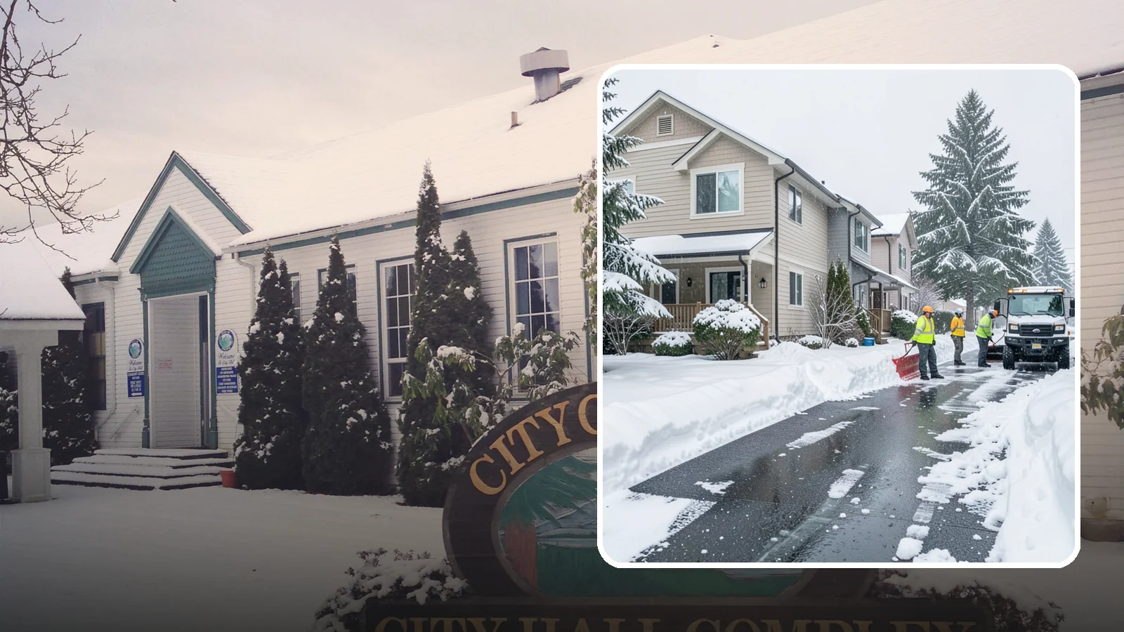Townhome Snow Removal in Pacific, King County, WA - We clear driveways, shared entries, and walkways for Western Washington townhomes where tight lots and shared access demand...