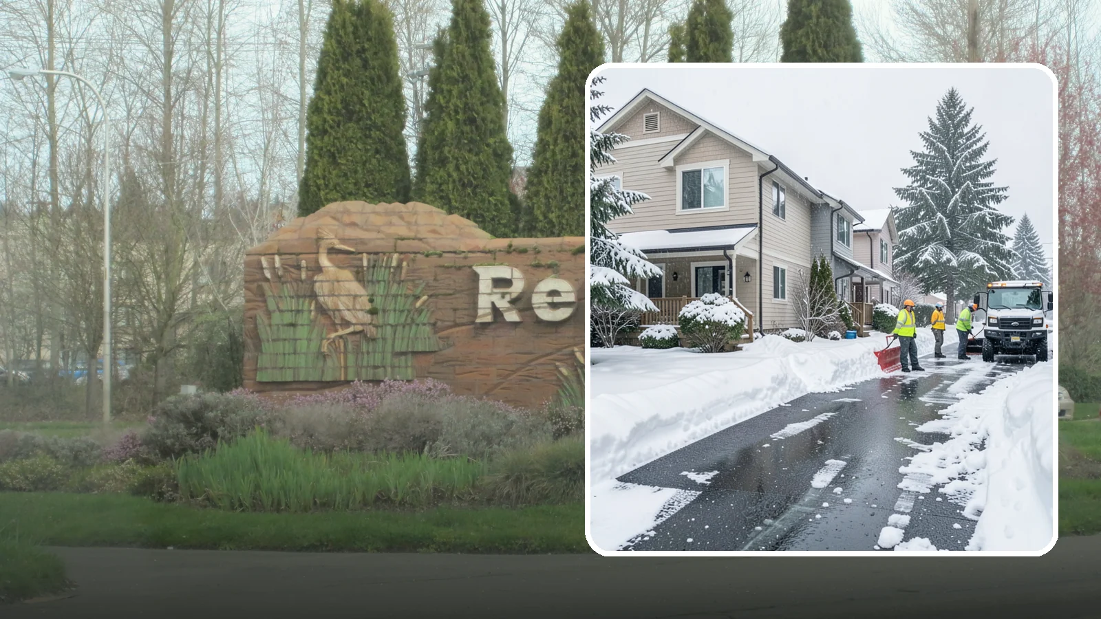 Townhome Snow Removal in Renton, King County, WA - We clear driveways, shared entries, and walkways for Western Washington townhomes where tight lots and shared access demand...