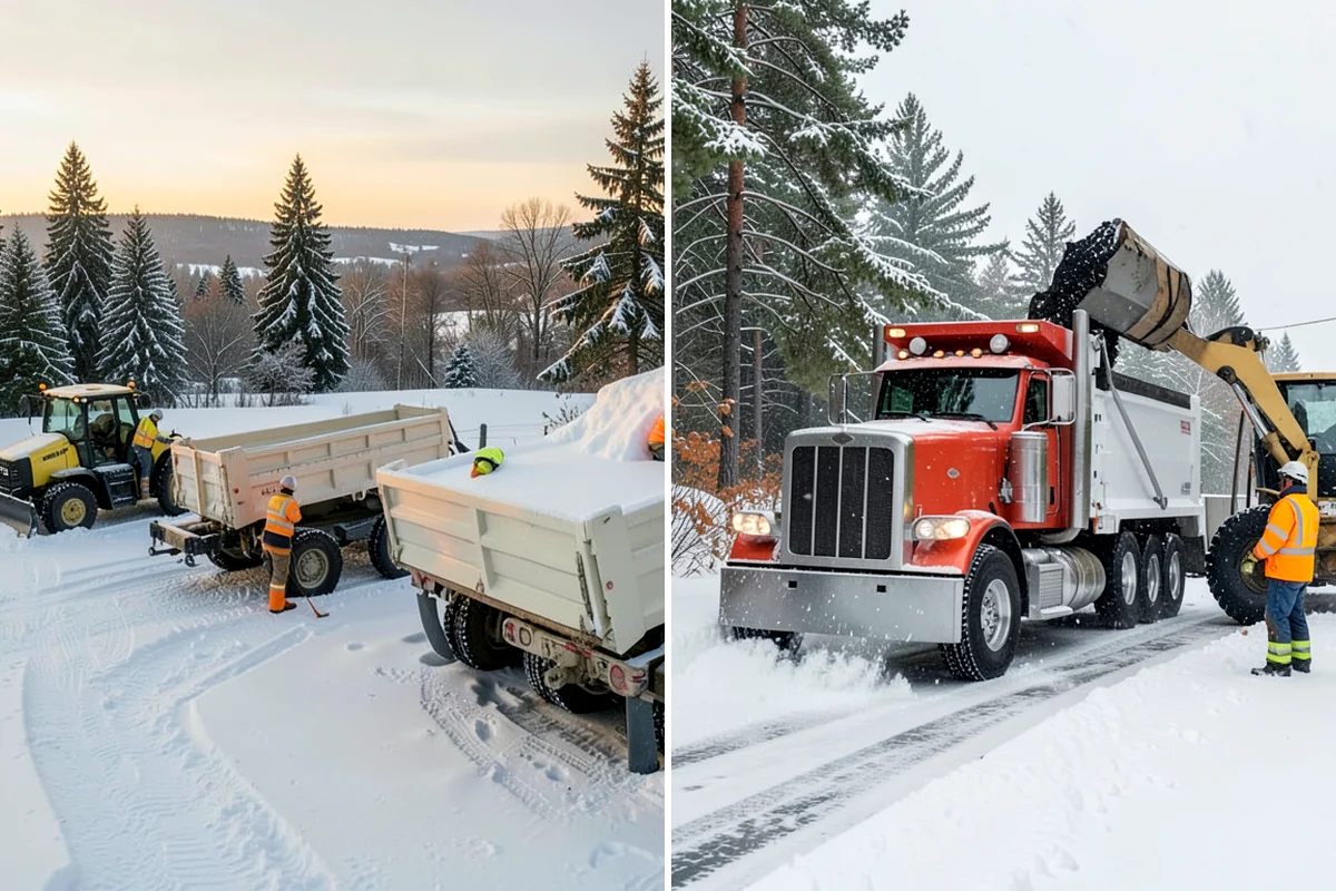Townhome Snow Removal in Seattle, King County, WA - We map shared access, unit boundaries, and staging areas