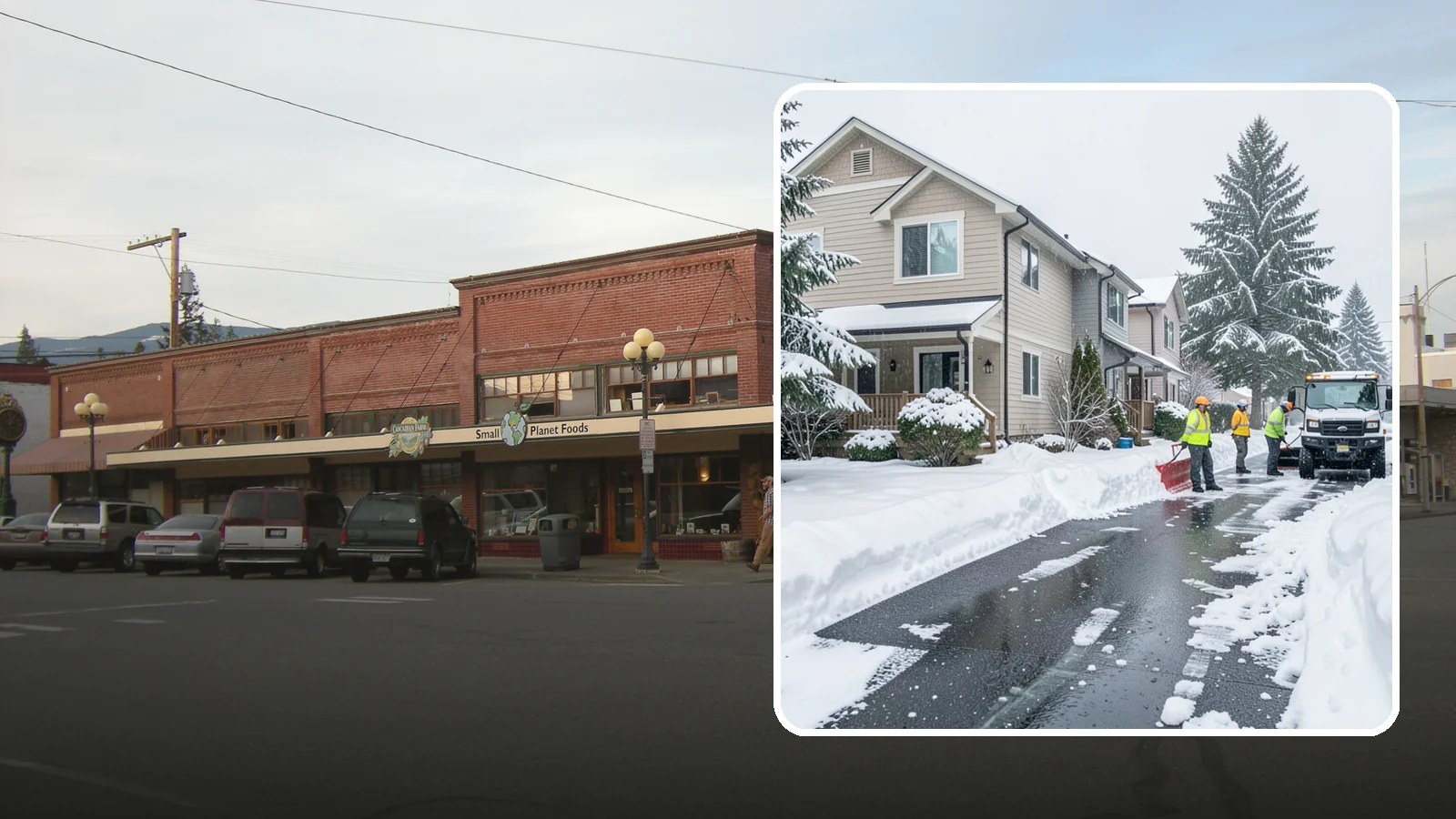 Townhome Snow Removal in Sedro-Woolley, Skagit County, WA - We clear driveways, shared entries, and walkways for Western Washington townhomes where tight lots and shared access demand...