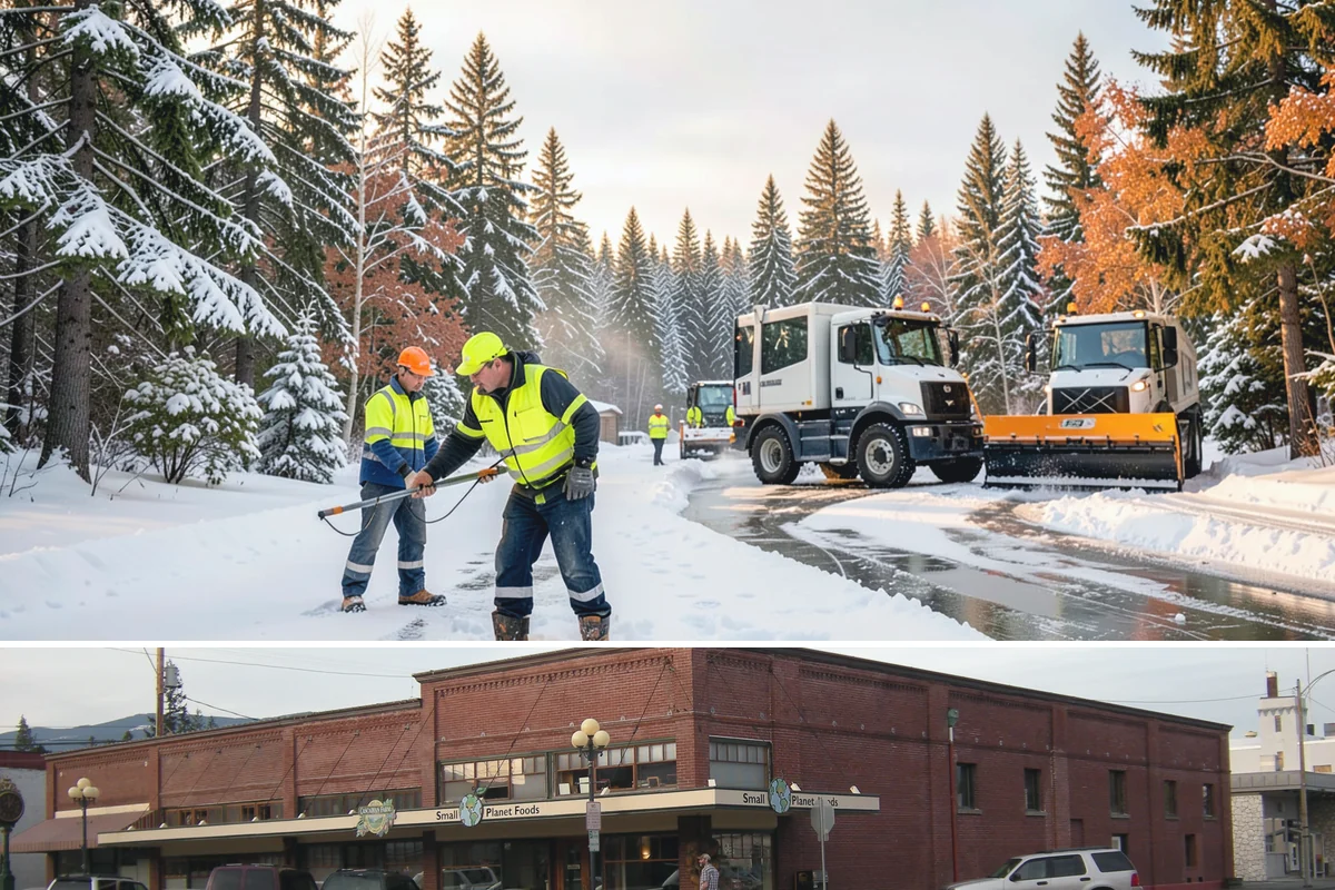 Townhome Snow Removal in Sedro-Woolley, Skagit County, WA - Townhome clusters need prompt clearing with each lowland snowfall and follow-up treatment through the freeze-thaw days that...