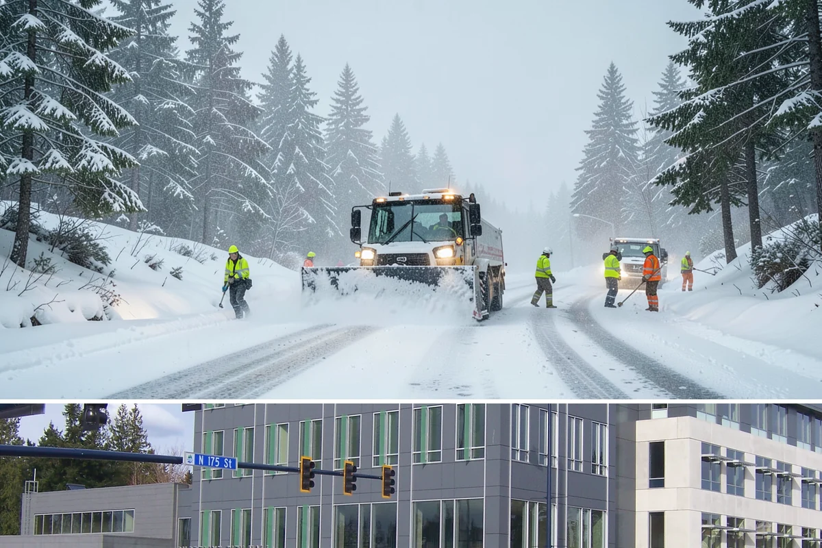 Townhome Snow Removal in Shoreline, King County, WA - Townhome clusters need prompt clearing with each lowland snowfall and follow-up treatment through the freeze-thaw days that...