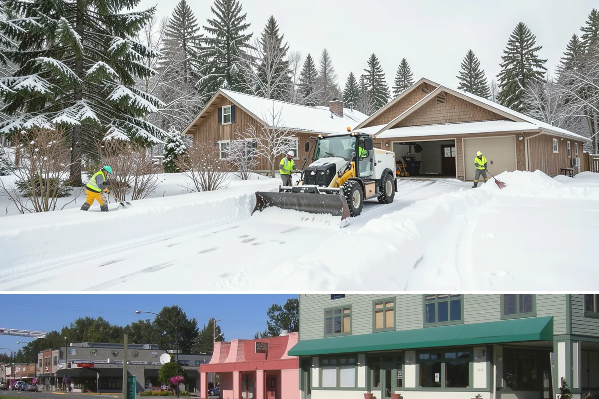 Townhome Snow Removal in Snoqualmie, King County, WA - Townhome clusters need prompt clearing with each lowland snowfall and follow-up treatment through the freeze-thaw days that...