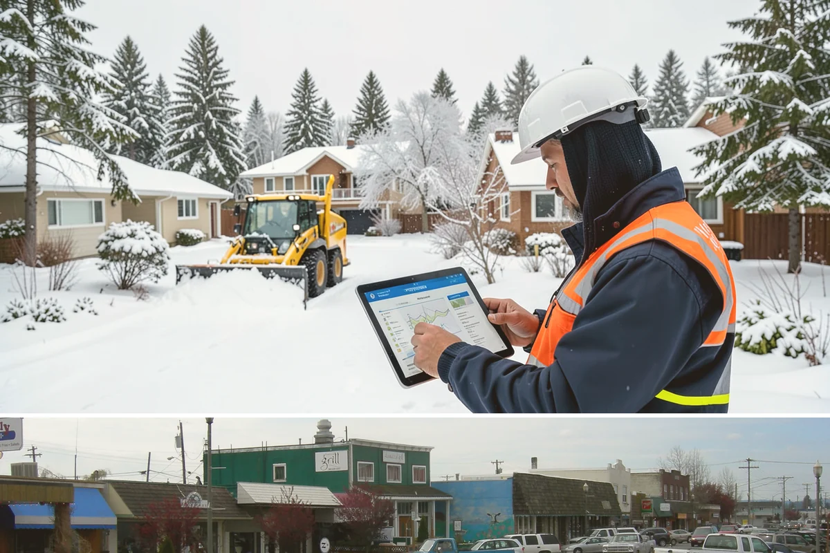 Townhome Snow Removal in Stanwood, Snohomish County, WA - Townhome clusters need prompt clearing with each lowland snowfall and follow-up treatment through the freeze-thaw days that...
