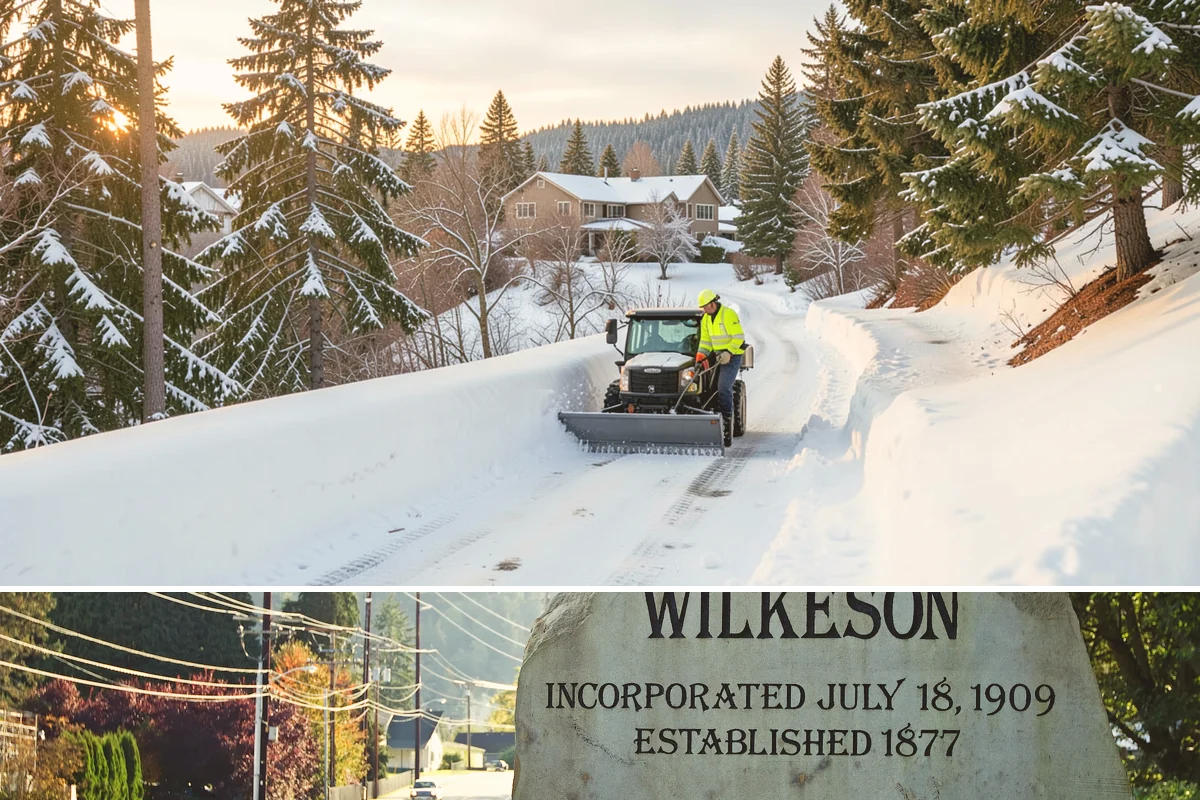 Townhome Snow Removal in Wilkeson, Pierce County, WA - Townhome clusters need prompt clearing with each lowland snowfall and follow-up treatment through the freeze-thaw days that...