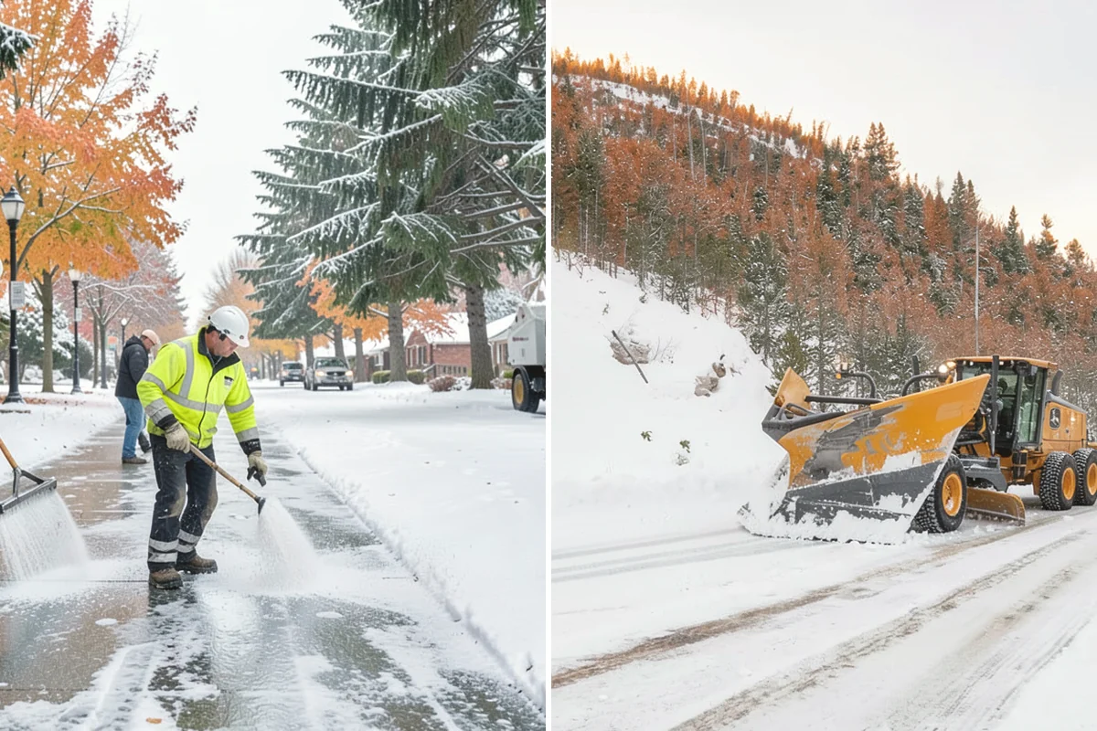 Traction Control Treatment in Black Diamond, King County, WA - Identify the highest-risk pedestrian and vehicle routes