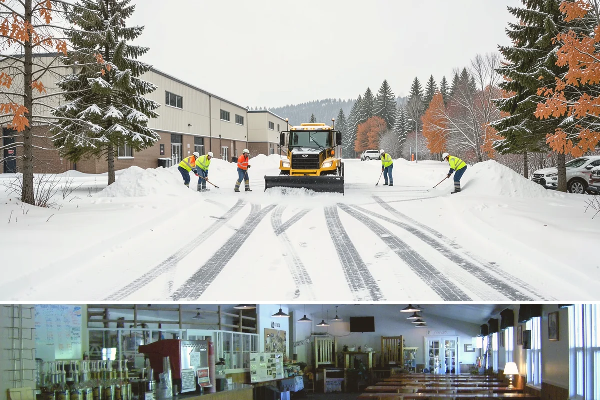 Traction Control Treatment in Black Diamond, King County, WA - Traction control treatment runs throughout winter, with peak demand during freeze-thaw mornings from December to February.