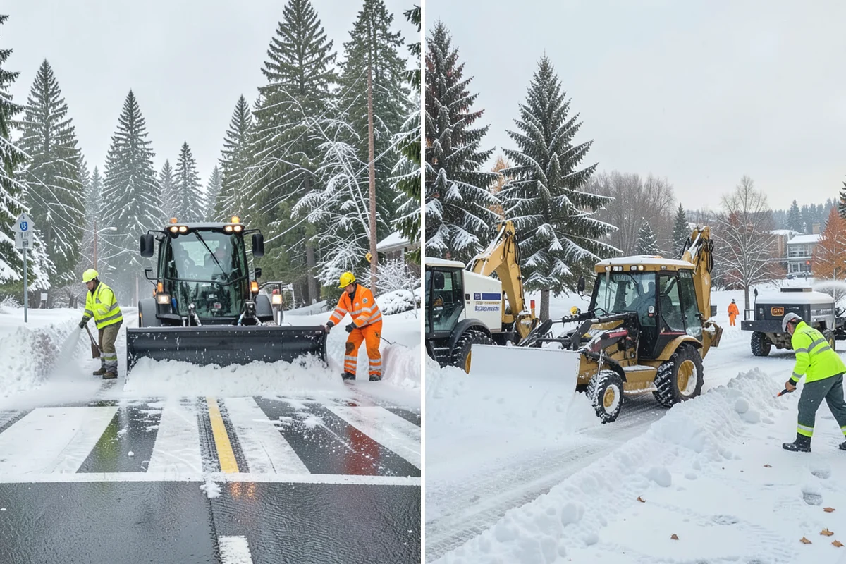 Traction Control Treatment in Darrington, Snohomish County, WA - Identify the highest-risk pedestrian and vehicle routes