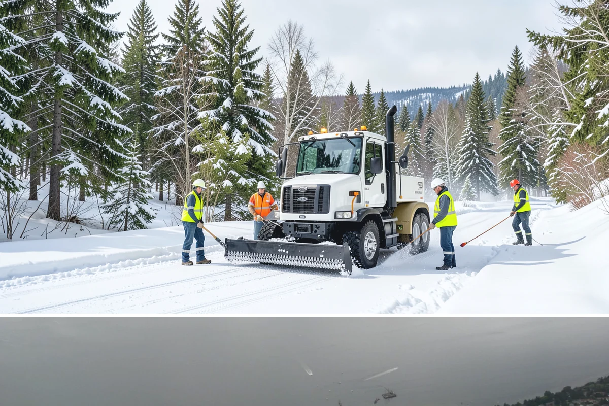 Traction Control Treatment in Des Moines, King County, WA - Traction control treatment runs throughout winter, with peak demand during freeze-thaw mornings from December to February.
