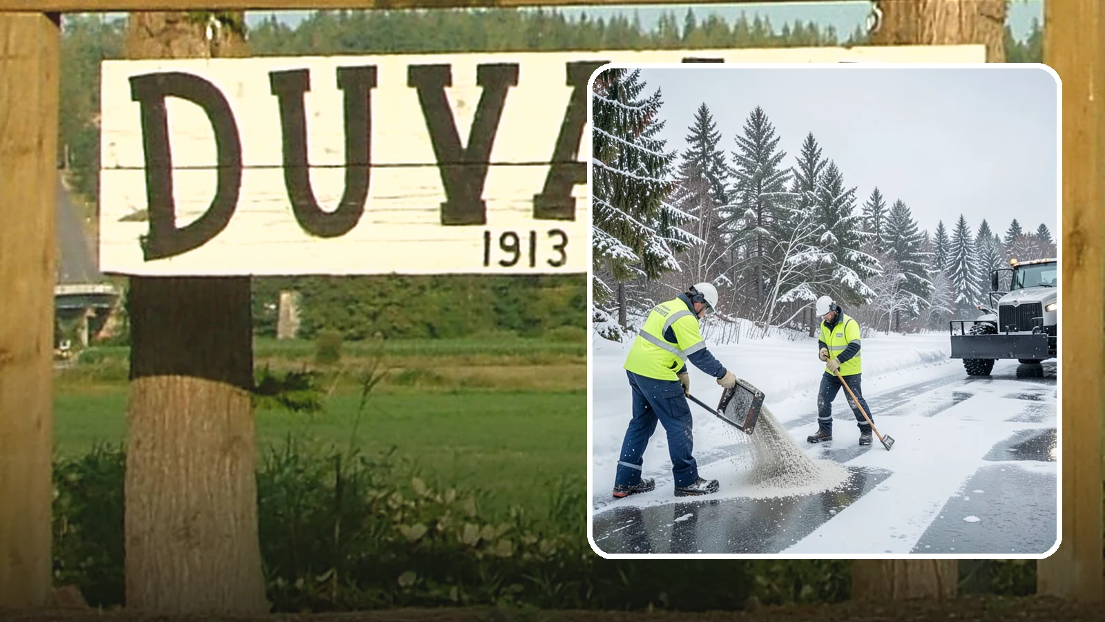 Traction Control Treatment in Duvall, King County, WA - Traction control treatment combines abrasives and targeted deicer to keep high-risk walking and driving surfaces safe underfoot.