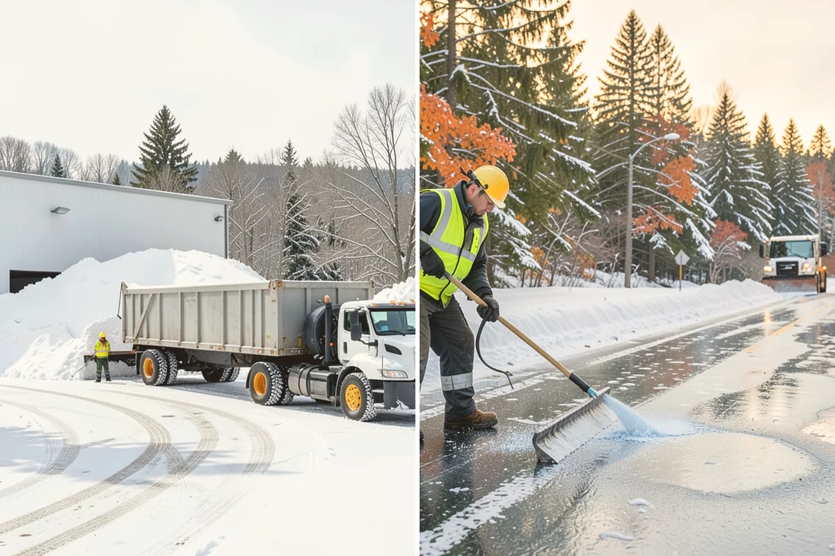 Traction Control Treatment in Eatonville, Pierce County, WA - Identify the highest-risk pedestrian and vehicle routes