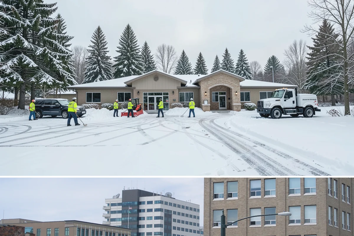 Traction Control Treatment in Everett, Snohomish County, WA - Traction control treatment runs throughout winter, with peak demand during freeze-thaw mornings from December to February.